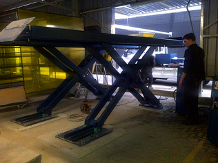 Installation Completed of 10 ton lift