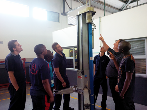 On Site Training.