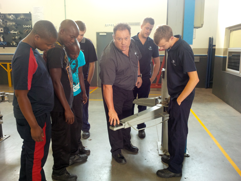 On Site Training.