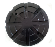Rubber pads for 2 post lifts.