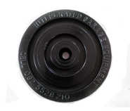Rubber pads for 2 post lifts.