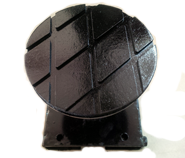 Rubber pads for 2 post car lifts.